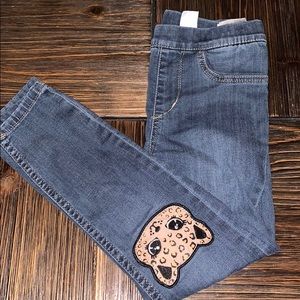 Girl’s Adorable Decal Jeans